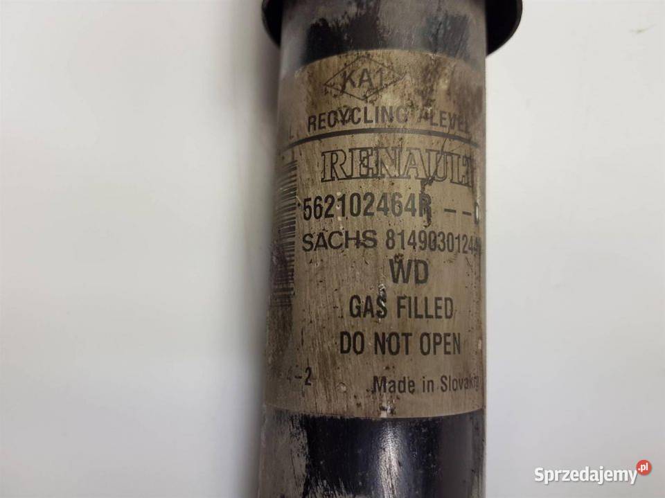 AMORTYZATOR PRAWY TYŁ DACIA DOKKER 562102464R Lipno