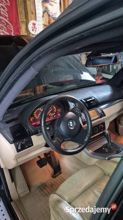 BMW X5 E53 czerwony X5 małopolskie Wieliczka