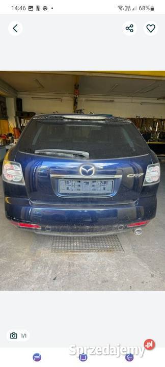 Mazda CX7 lift disel części klapa drzwi maska osobowe mazowieckie Wołomin