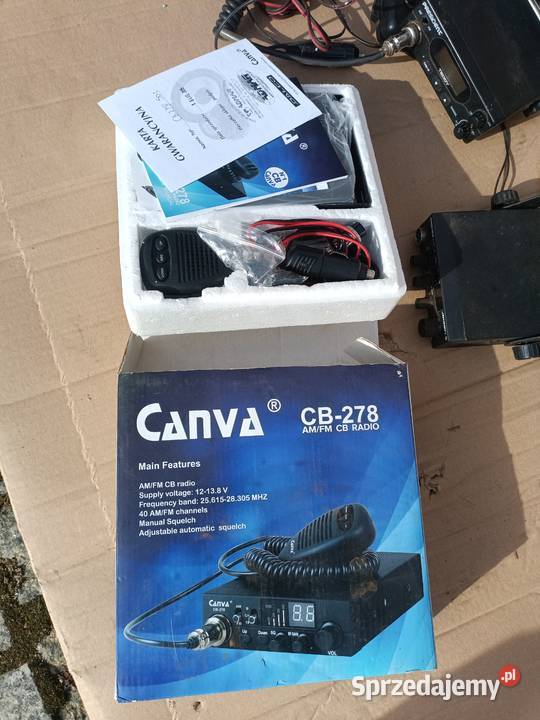 Cb radio 3 x president canva anteny lubuskie Krosno Odrzańskie
