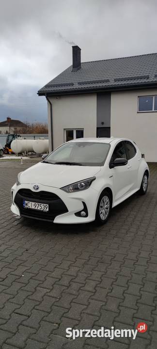 Toyota Yaris 15 hybryda 2021r 82 przebiegu sprowadzony Ciechanów sprzedam