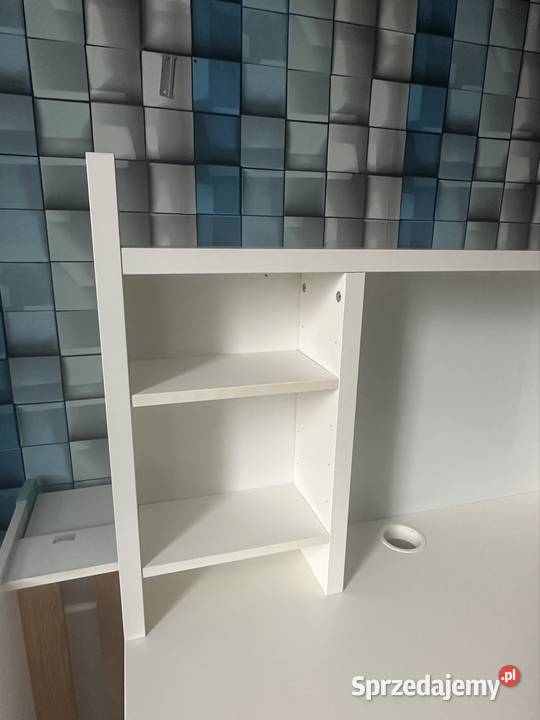 Biurko z nadstawką IKEA Micke 105x50 białe pomorskie