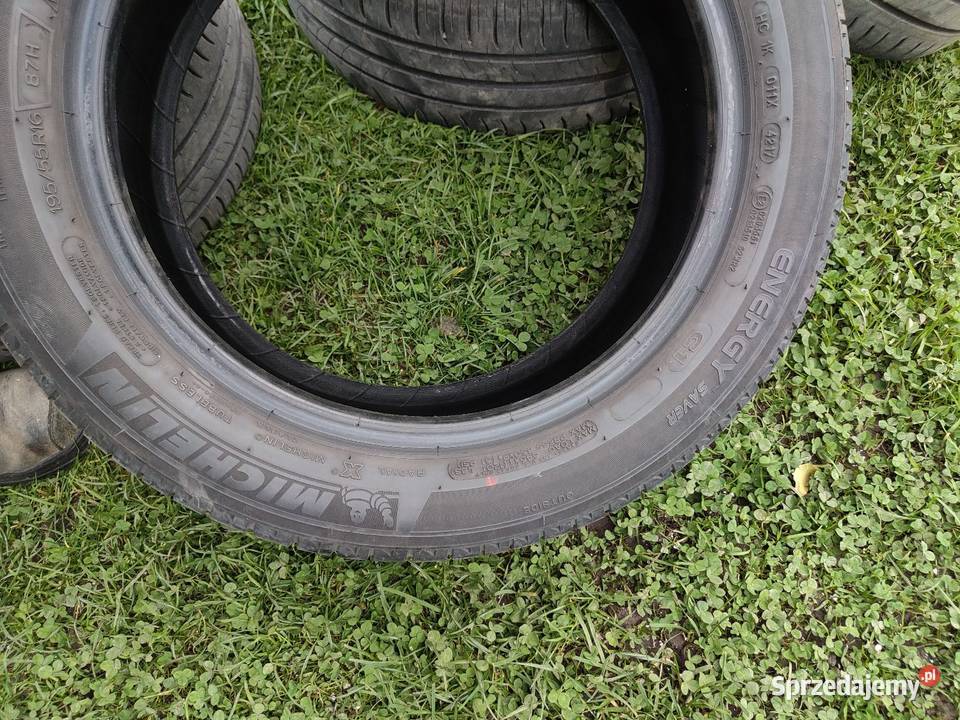 Opony letnie Michelin 19555 R16 bieżnik 67mm Pielgrzymowice