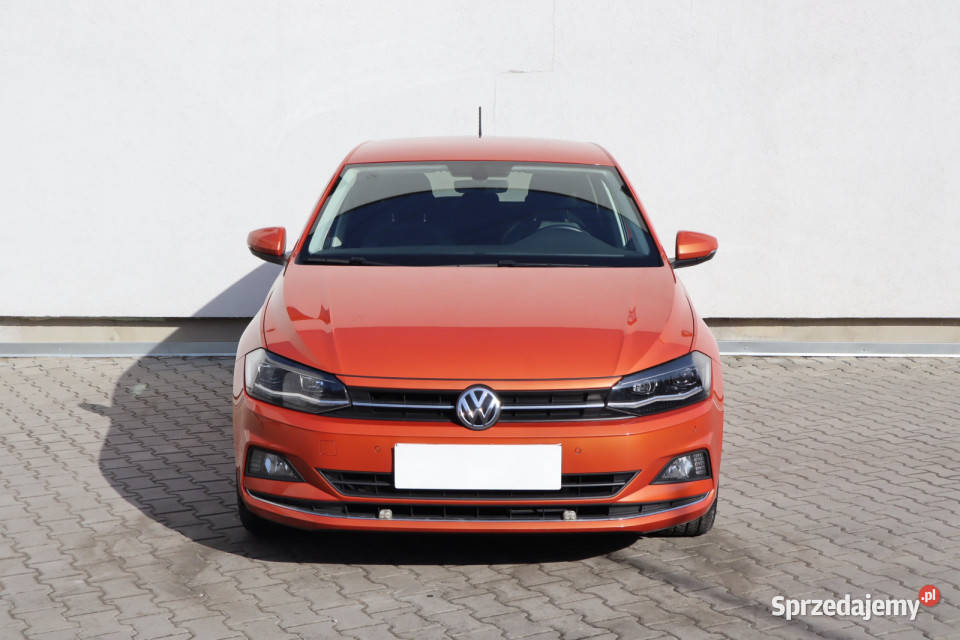 VW Polo 10 TSI pomarańczowy Zabrze