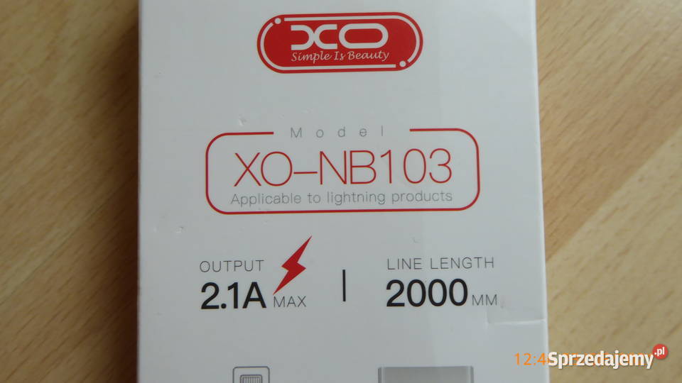 Nowy przewód dwumetrowy USBmicroUSB 21A XONB103 warmińsko-mazurskie Olsztyn