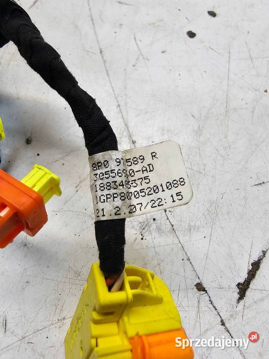 WIĄZKA PODUSZKI AIR BAG AUDI A3 LIFT 8P0971589R Przystajń