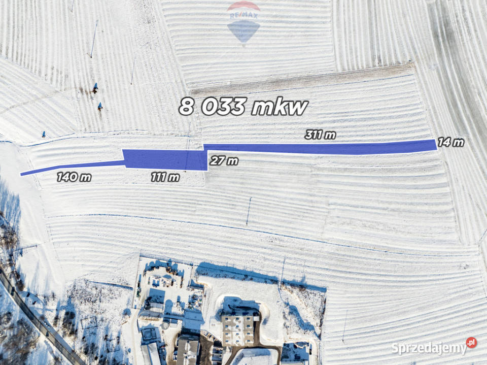 Działka rolna w Nowym Targu