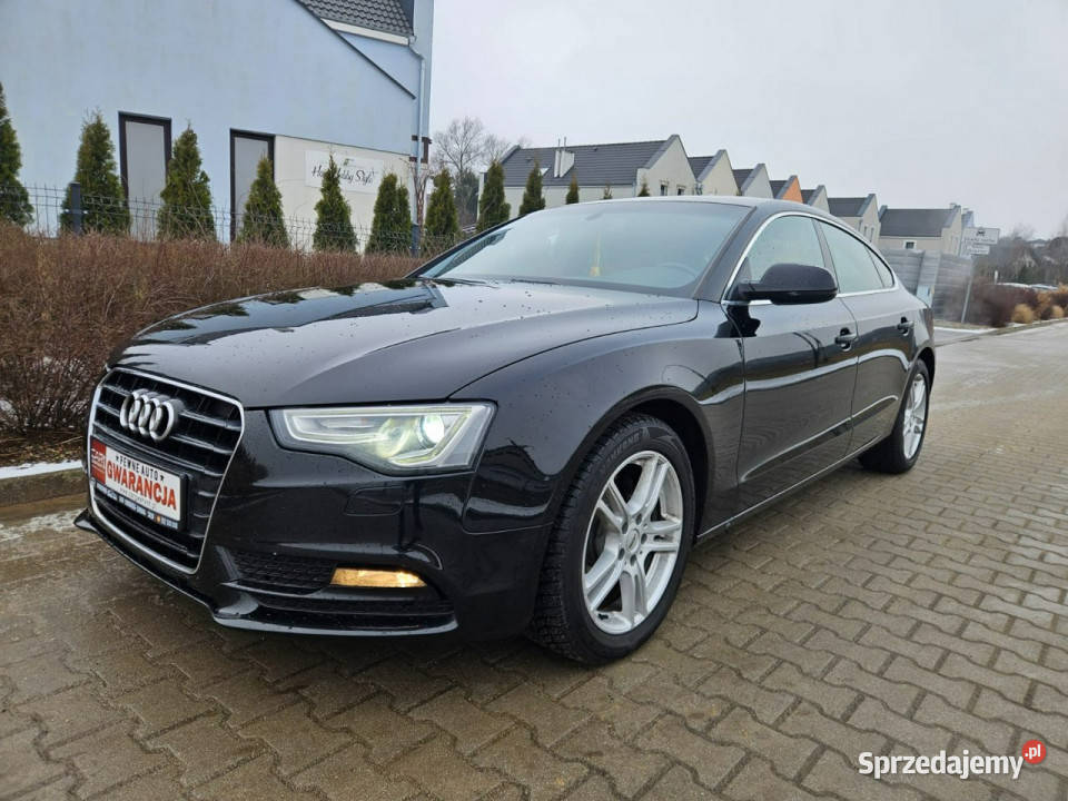 Audi A5 Sportback 1213r 177 Navi Zadbany Rata800 aluminiowe felgi Śrem