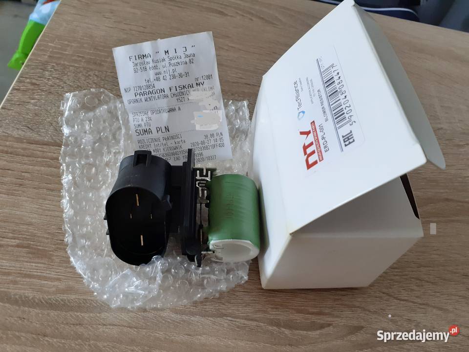 Opornik wentylatora chłodnicy Meriva A osobowe Wentylatory chłodnicy Części samochodowe Łódź