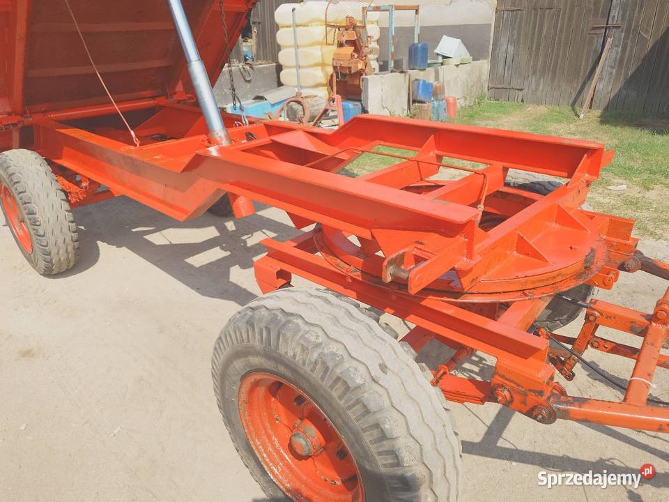 Przyczepa rolnicza wywrotka 3 strony 8000kg Korfantów sprzedam