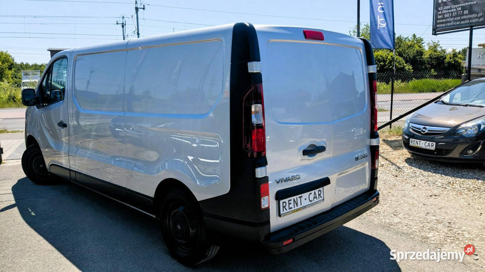 Opel Vivaro 16CDTi Long125Ciężarowy BUS 3Osoby diesel Opel śląskie Częstochowa