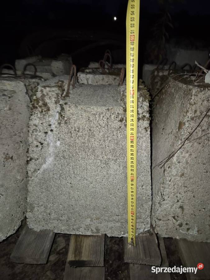 Stopy pod altankę bloczki betonowe pod altankę Stalowa Wola