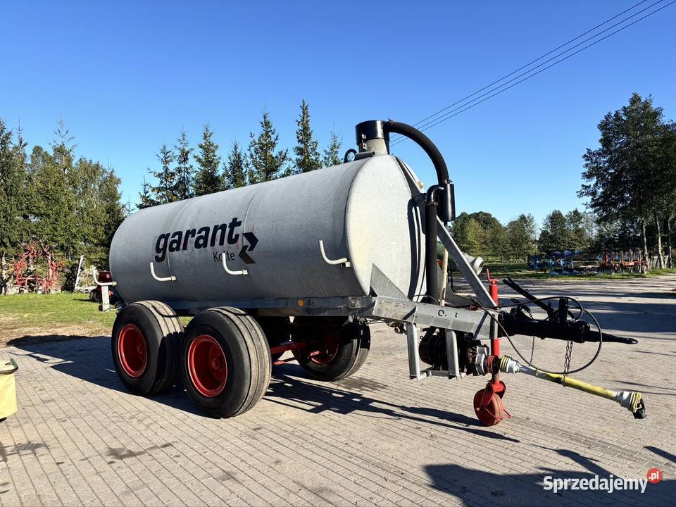 Beczkowóz Kotte Garant 7000 litrów beczka nieuszkodzony Beczkowozy Myszyniec