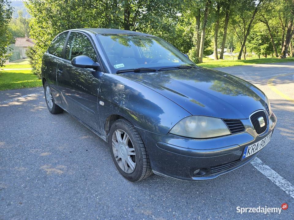 2004 SEAT Ibiza 14 16V Klimatyzacja Sprawna Kraków sprzedam