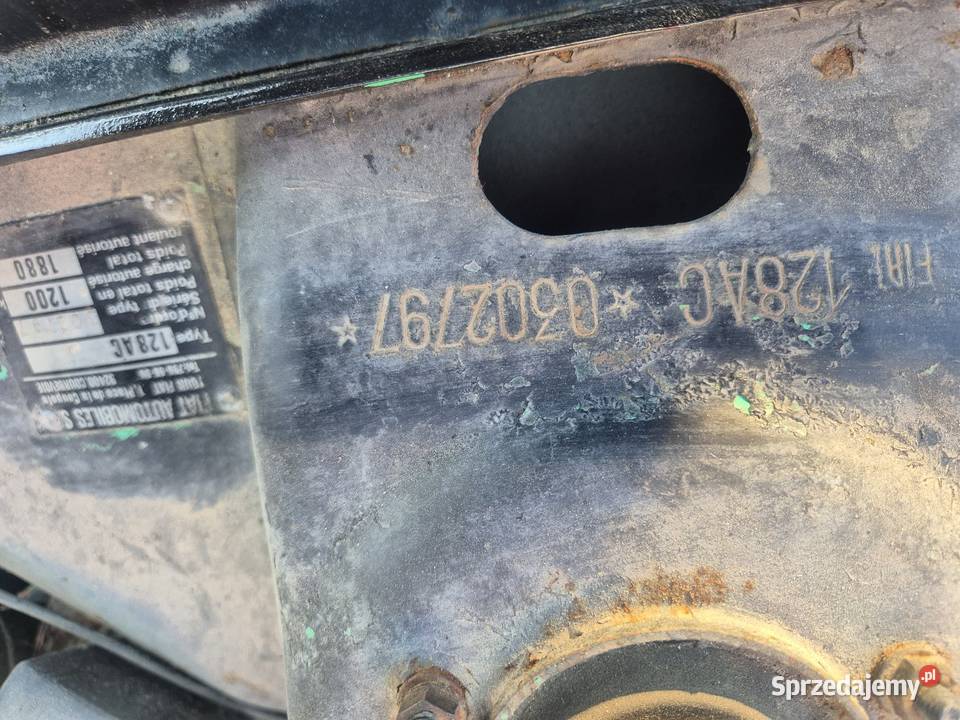 Fiat 128 coupe 3p komplet foteli benzyna 128 Łódź sprzedam