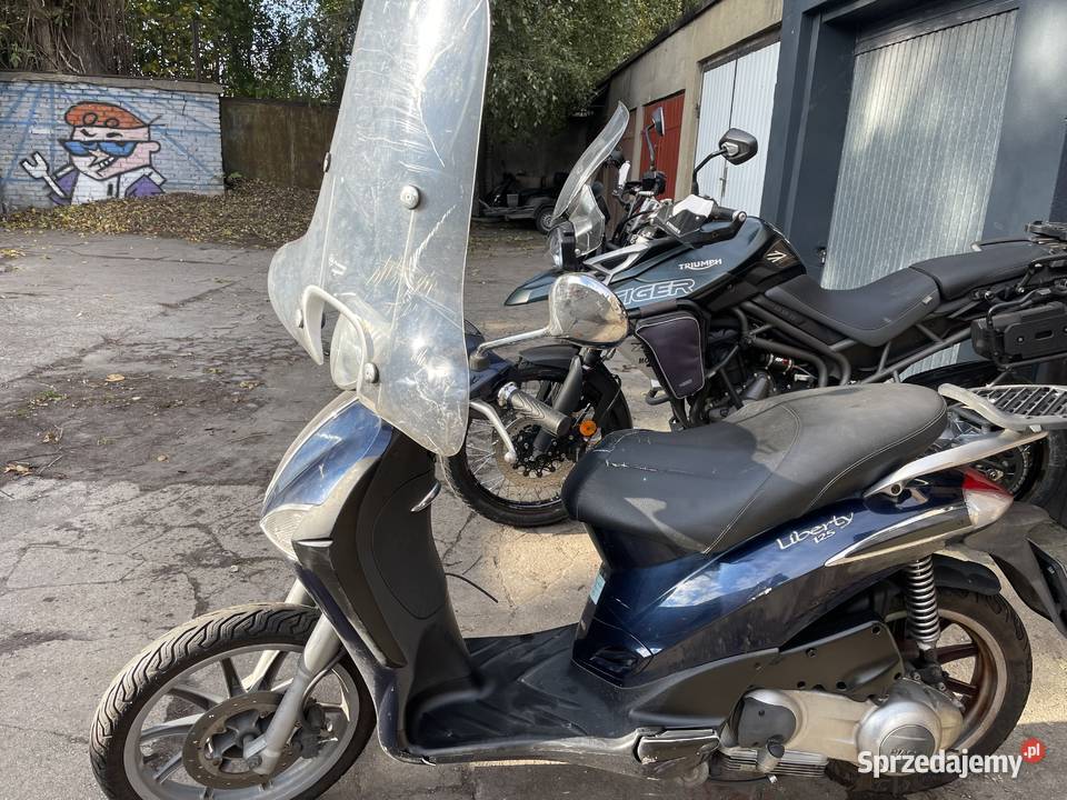 piaggio libety 125 50 szyba givi osłona Ostrów Wielkopolski