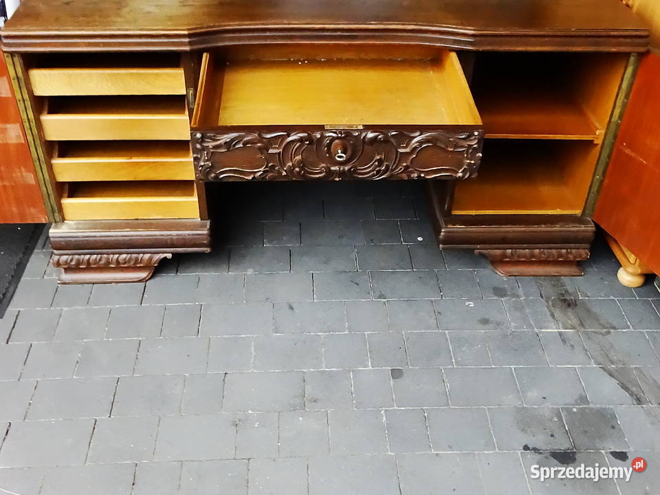 Klasyczne biurko gabinetowe RetroVintage Biłgoraj