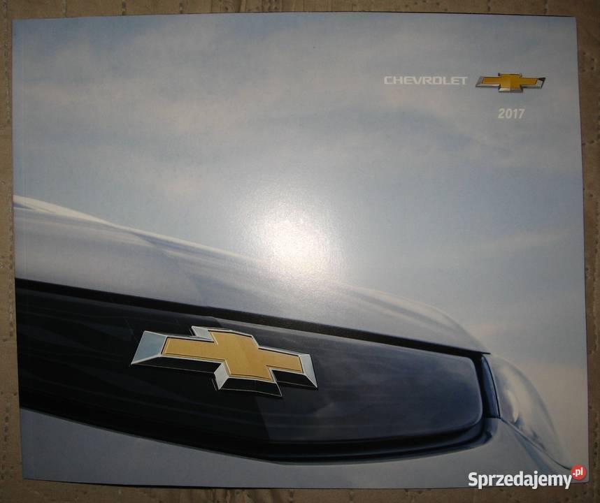 Chevrolet 2017 prospekt katalog pomorskie Kępice