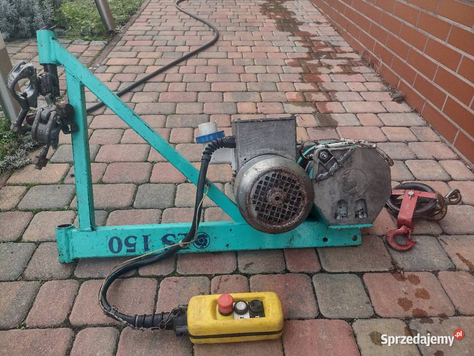Wciągarka wyciągarka IMER ES 150 230Vudźwig 150 Stargard sprzedam