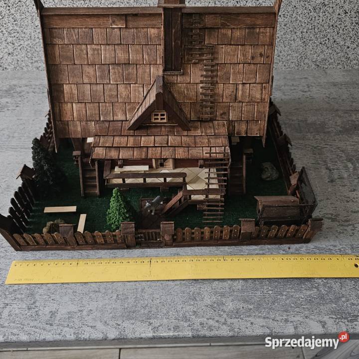 Makieta chatki góralskiej Rękodzieło wielkopolskie