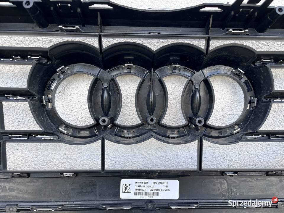 Grill Audi A6 C8 Atrapa Audi A6C8 Grill Atrapa Luszowice sprzedam