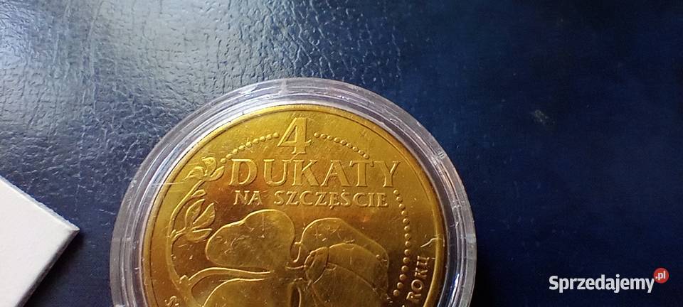 Stare monety Medal 4 Dukaty na Szczęście 183 Lesko