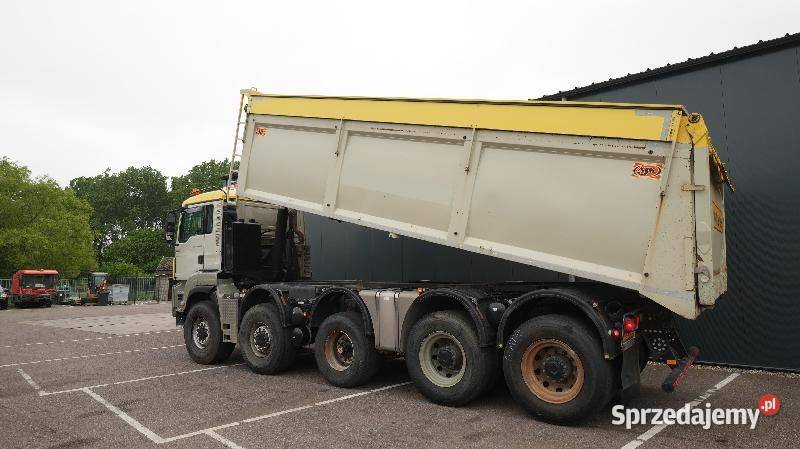 Wywrotka 5 osiowa wywrotka 10x8Man Eur 6