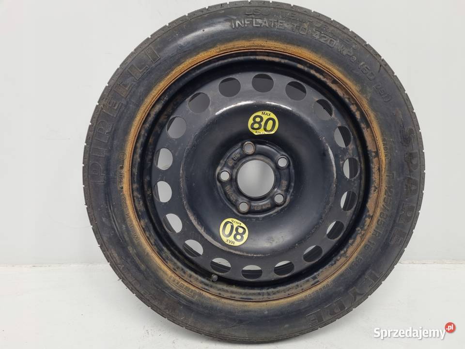 KOŁO DOJAZDOWE Opel Vectra C Astra H dojazdówka Samochodowe lubelskie Chełm