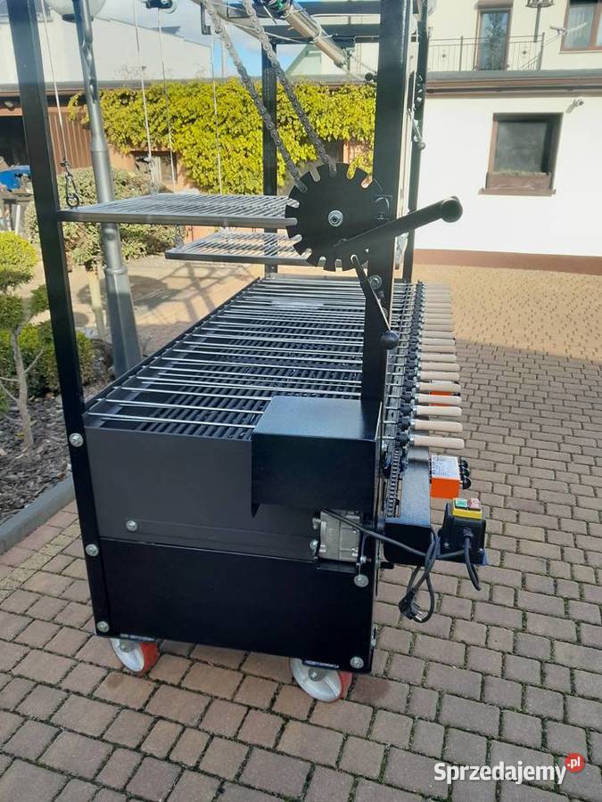 Gastronomiczny grill cateringowy gazowy węglowy