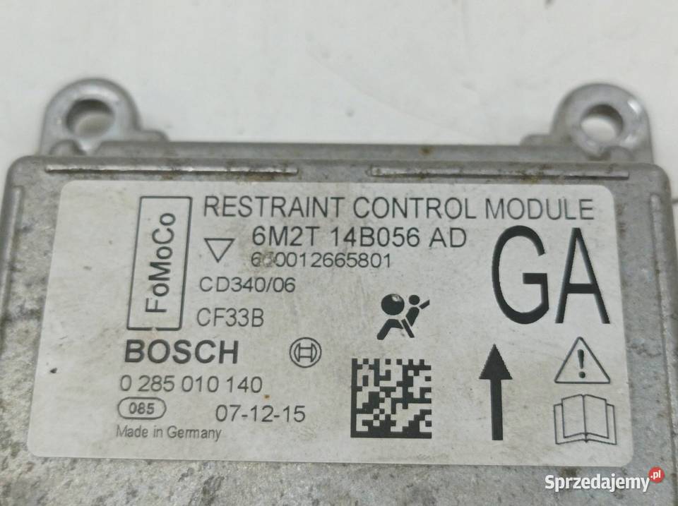 SENSOR AIRBAG 6M2T14B056AD 0285010140 Ford S I świętokrzyskie