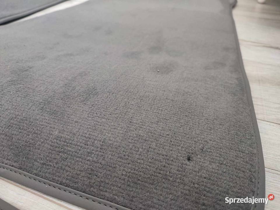 Dywaniki welurowe szare BMW e32 Nowe Nie E34 e30 Wyposażenie wnętrza Łazy