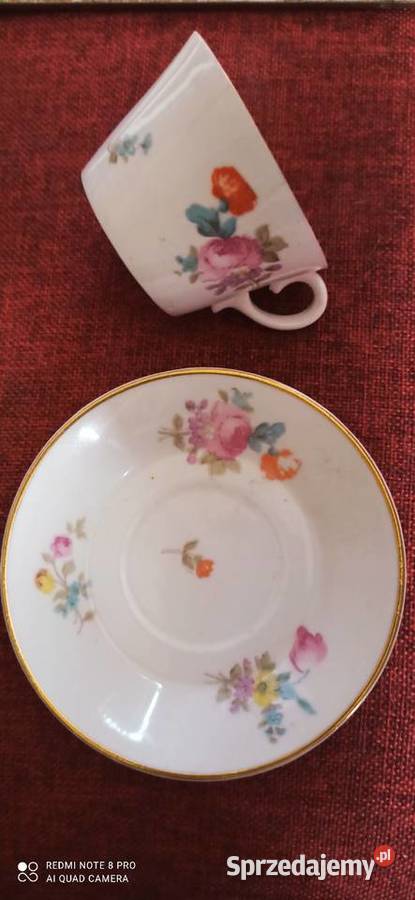 Filiżanka Meissen Gustavberg
Biała porcelana sprzedam