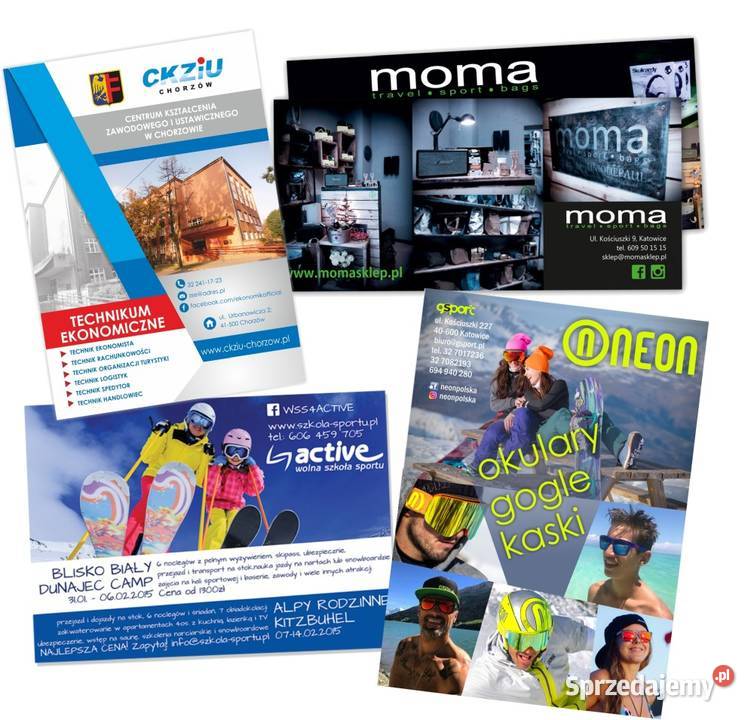 Projekt druk etykiet samoprzylepnych i naklejek Katowice