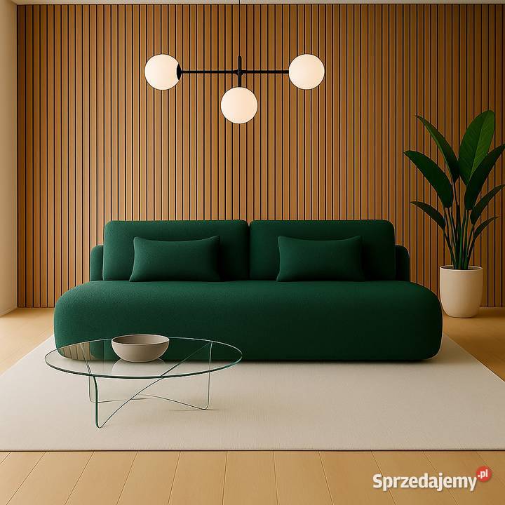 Sofa JULA z funkcją spania i pojemnikiem na 70cm Kępno