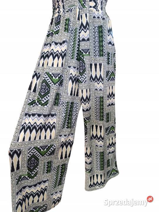 Kombinezon damski plus size orientalna elegancja zielony łódzkie Wieluń