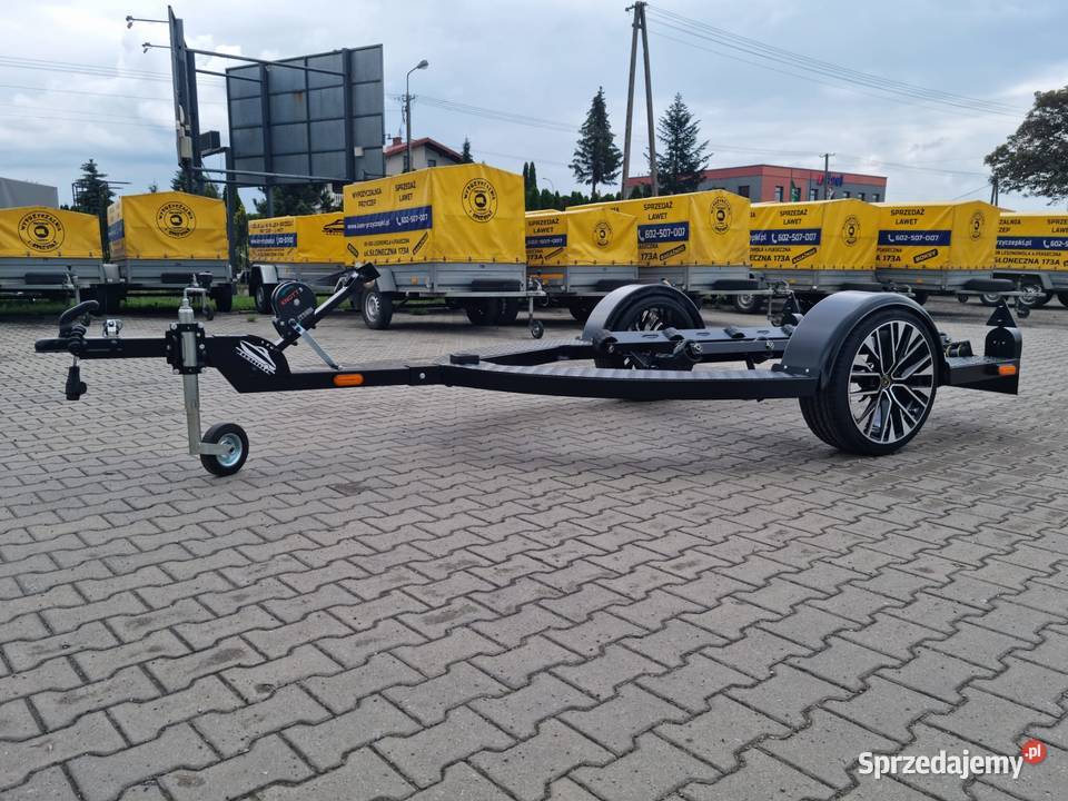 Przyczepa Custom KamCzepka VIP czarna płozo Pozostałe mazowieckie Lesznowola