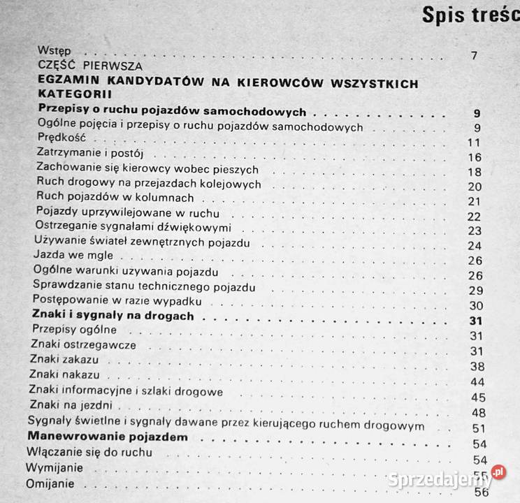 Przepisy o ruchu pojazdów samochodowych Pytania lubelskie Chełm