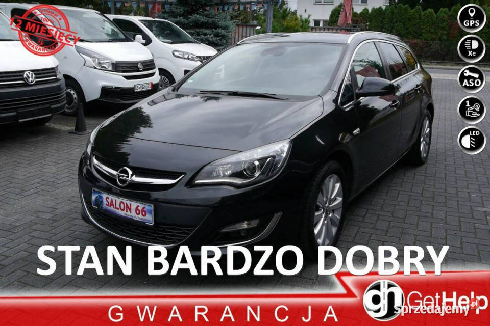 Opel Astra 16 Xenon Navi Skóra Stan b czujnik deszczu śląskie