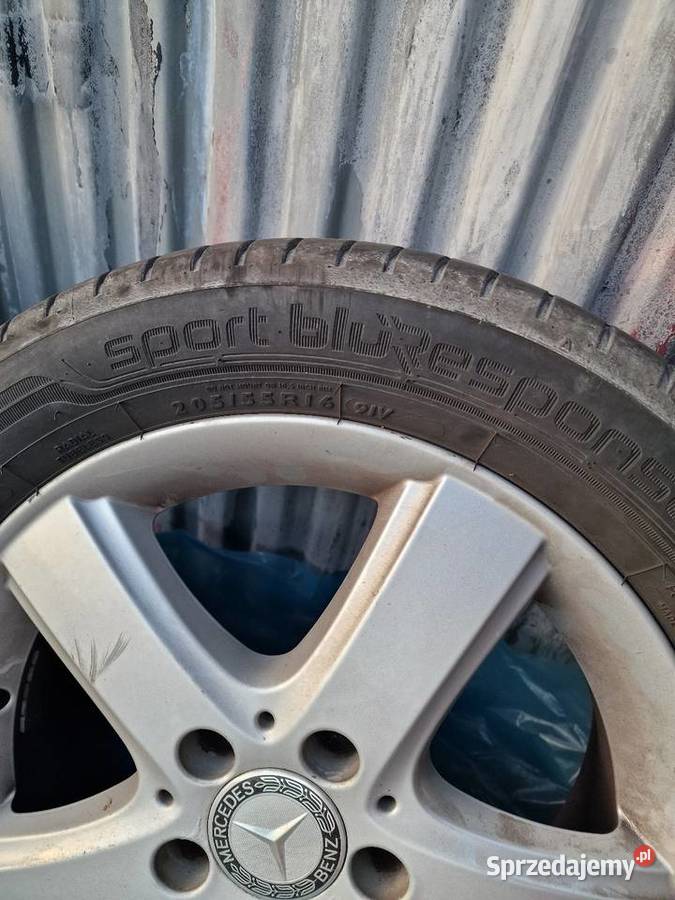 KOŁA MERCEDES OE 16 5x112 ET 46 z oponami 20555 Rybnik sprzedam