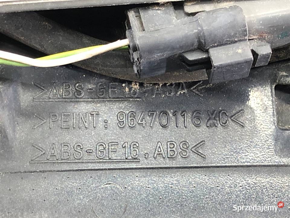 SPOILER CITROEN C4 I Hatchback 0414 96470116XC Spoilery