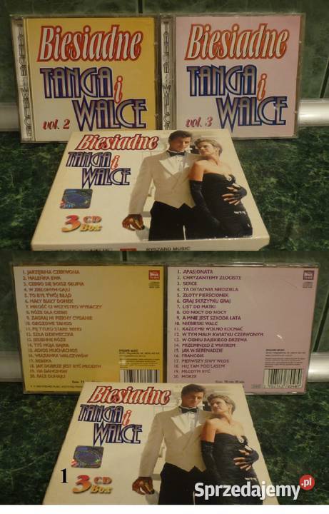 2 płyty Tanga i Walce muzyka biesiadna CD Warszawa