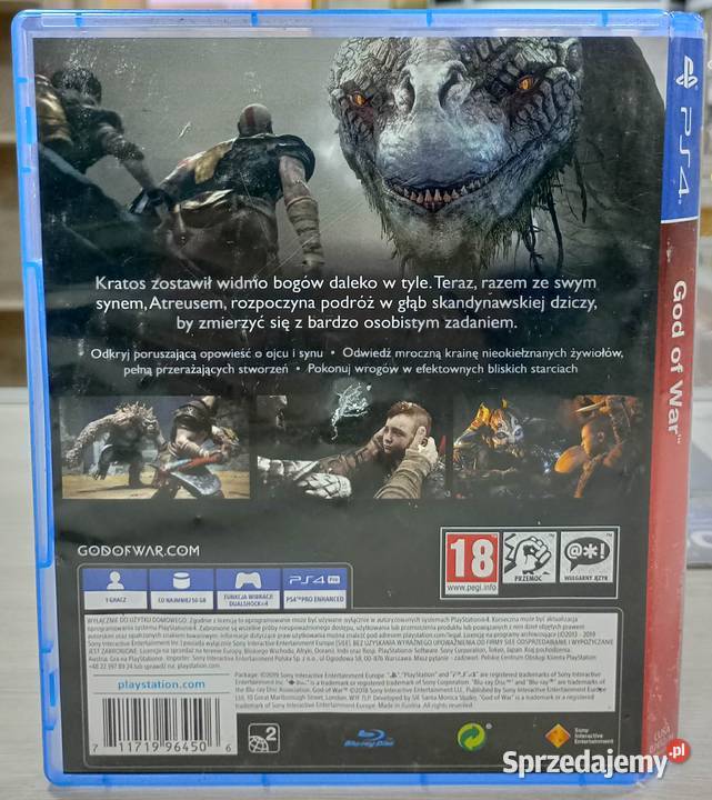 4 God of war Gry komputerowe i konsolowe Elbląg