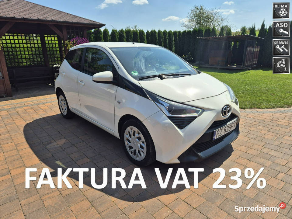 Toyota Aygo Bezwypadkowa z VAT 23 II 2014 czujnik deszczu Rzeszów