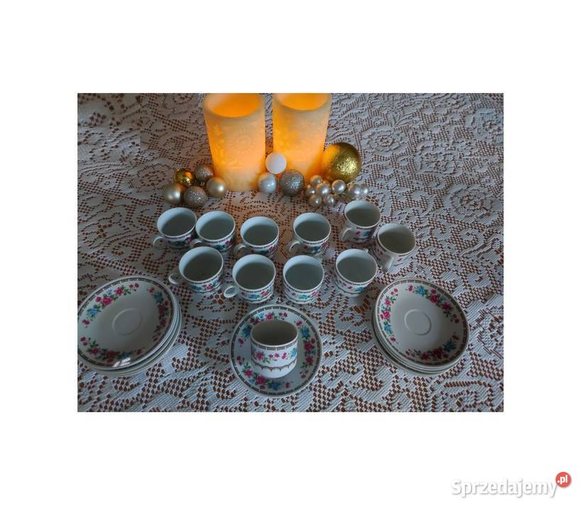stara chińska porcelana mokka filiżanka talerzyk świętokrzyskie Kielce