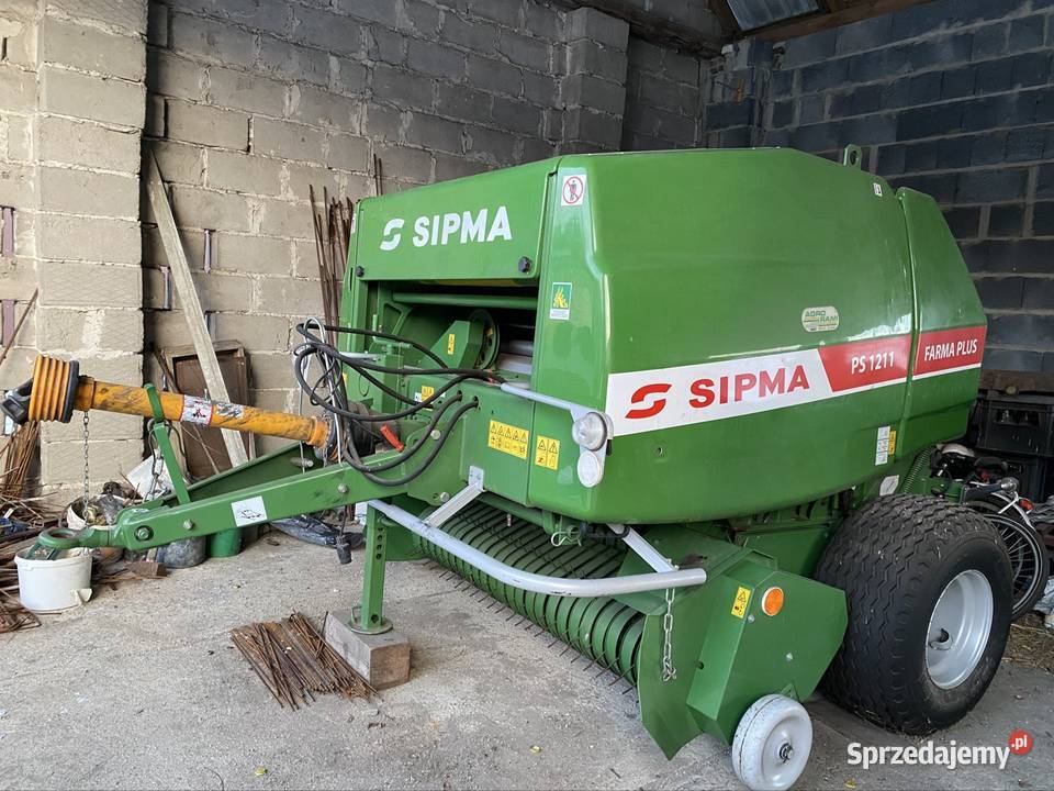Prasa stałokomorowa SIPMA 1211 FARMA PLUS Sipma Kuźnica Grabowska