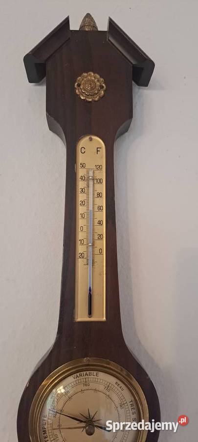 drewniana stacja pogodowa do powieszenia na Pozostałe Warszawa