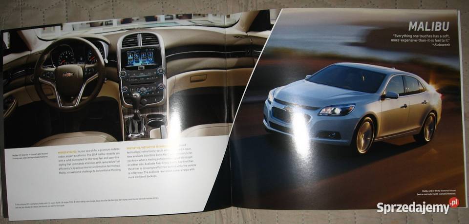 Chevrolet 2013 prospekt katalog Kępice