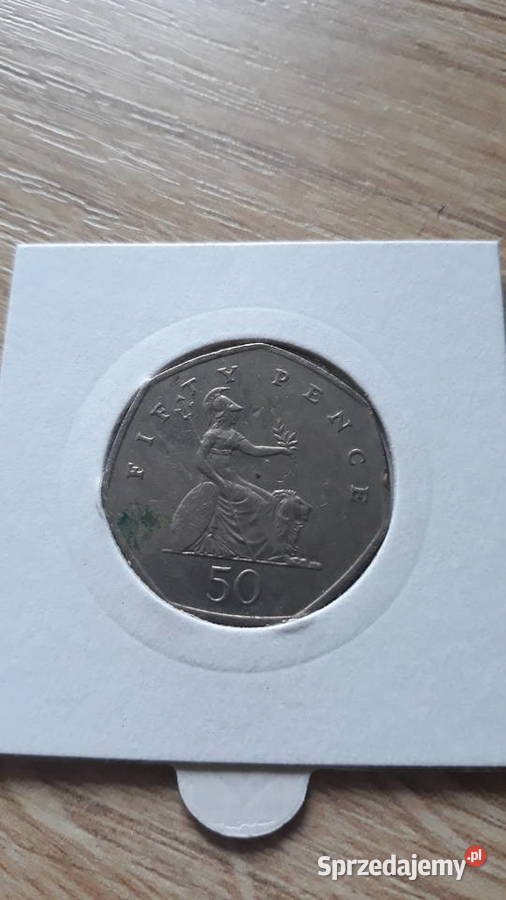 50 Pensów W Brytania 2001 r i 2003 r