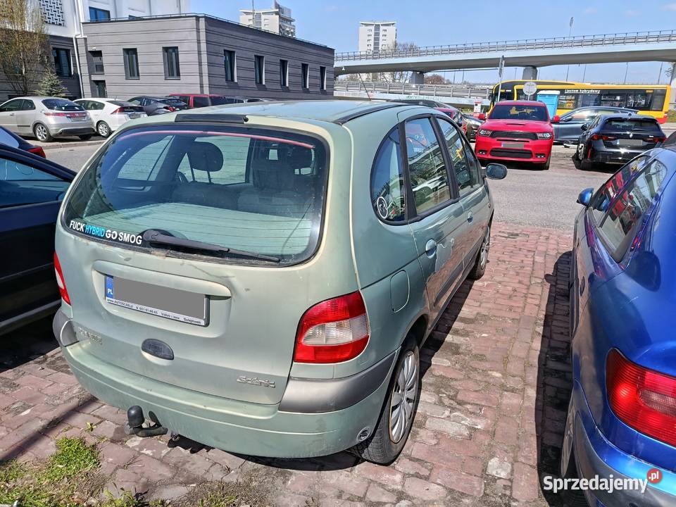 RENAULT Megane Scenic I 16 16V 2002rGaz zielony