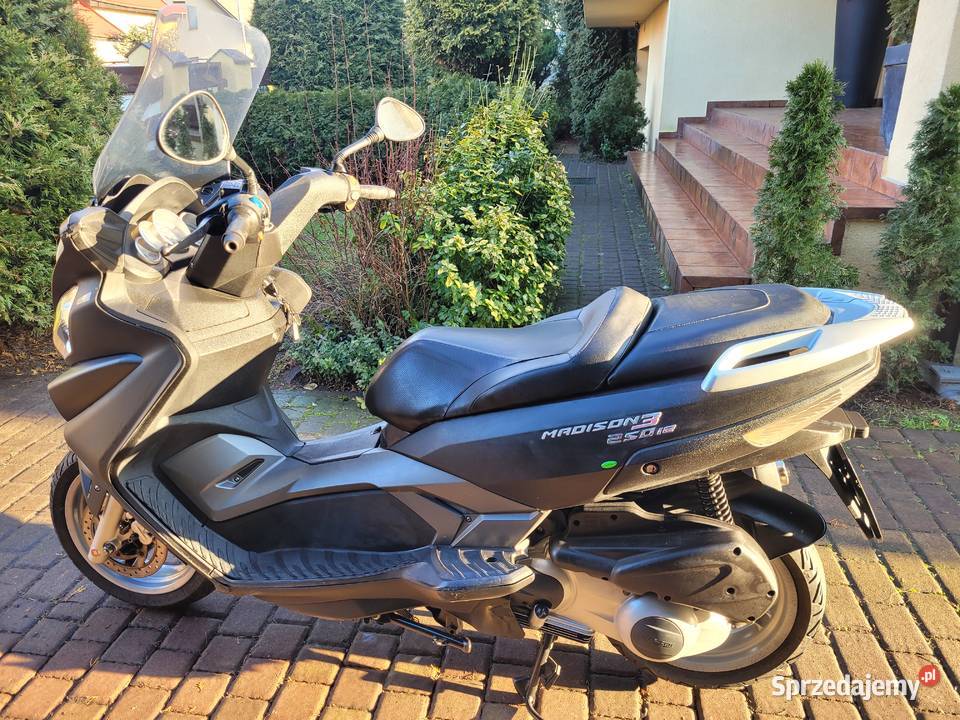 MALAGUTI MADISON 3 250ie 08r italmotopila garażowany wielkopolskie Piła